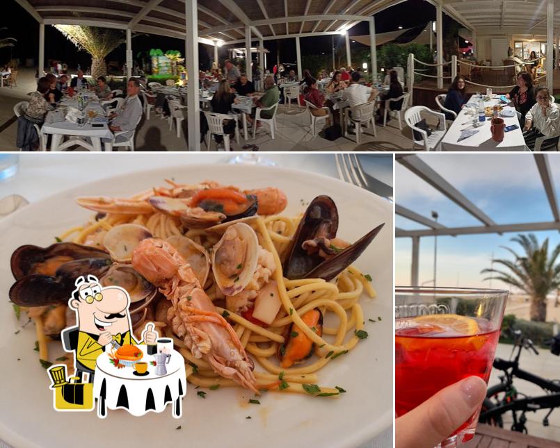 Cibo al Stabilimento Balneare Pescara Lido La Capannina