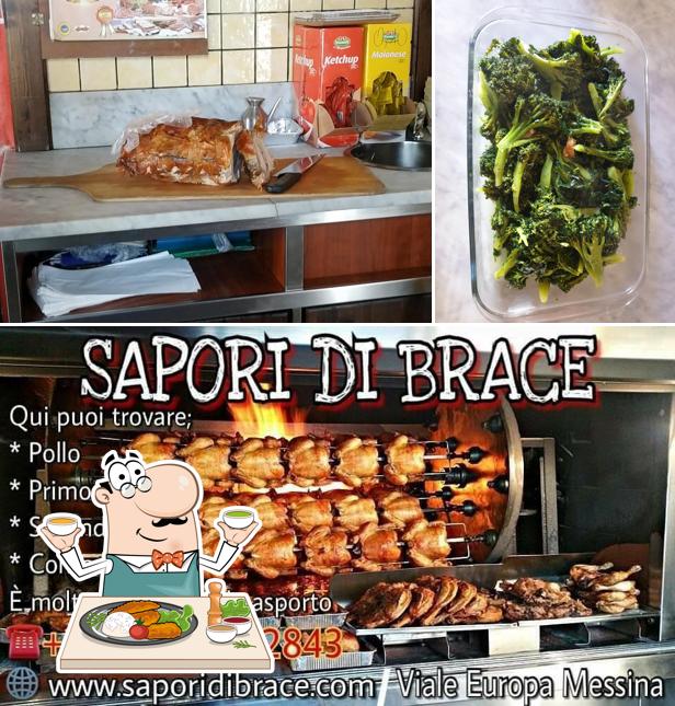 Polleria Sapori di Brace si caratterizza per la cibo e interni