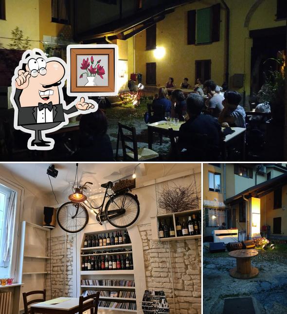 Gli interni di Ecosteria Corte Manlio