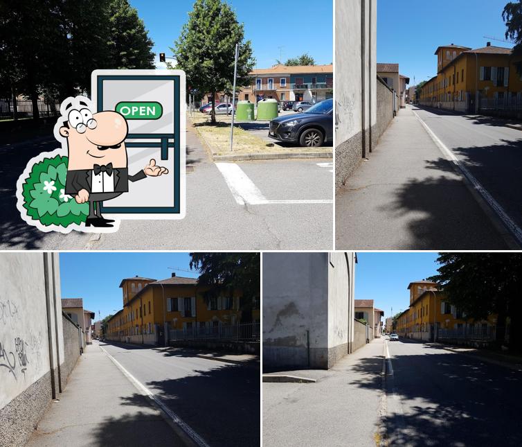 Gli esterni di Le corti cafè