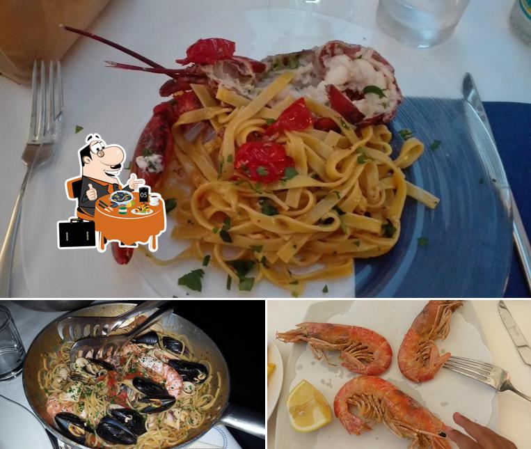 Prova tra i vari piatti di mare proposti a Ristorante Damare Terra e Mare