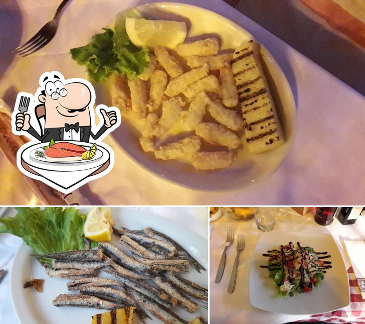 Da Napoleone offre un menu per gli amanti del pesce