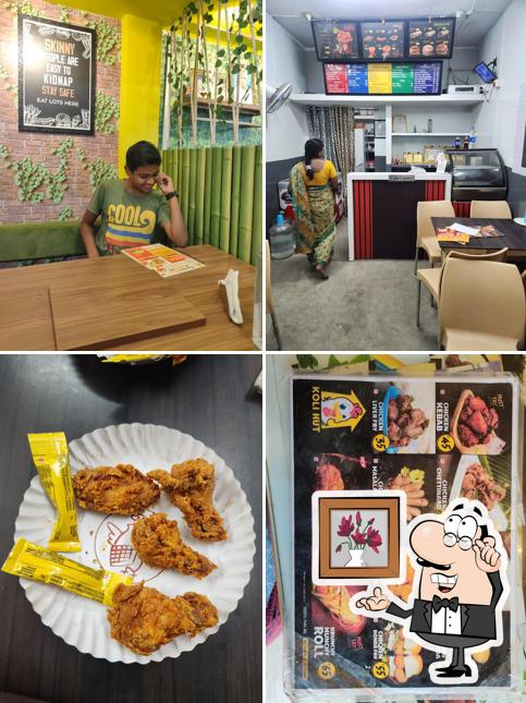 The interior of Fivestar Chicken Walajapet