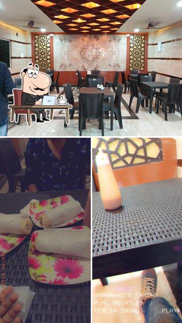 The interior of Hangout Arabian Cusines