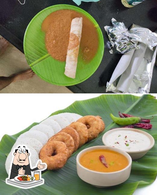 Food at Hotel sri Jaya vilas