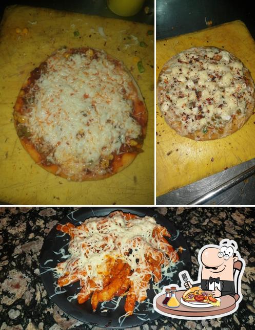 Try out pizza at Khushi Fast-food