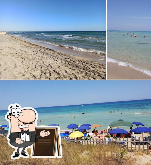 Gli esterni di Lido Onda Blu - Ostuni