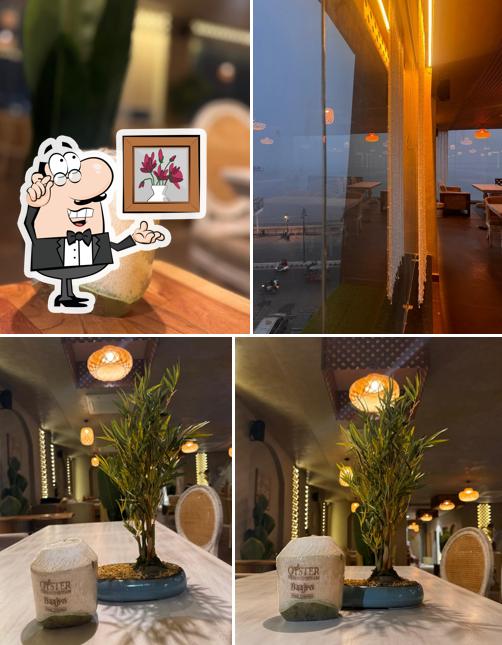 The interior of OYSTER RESTAURANT