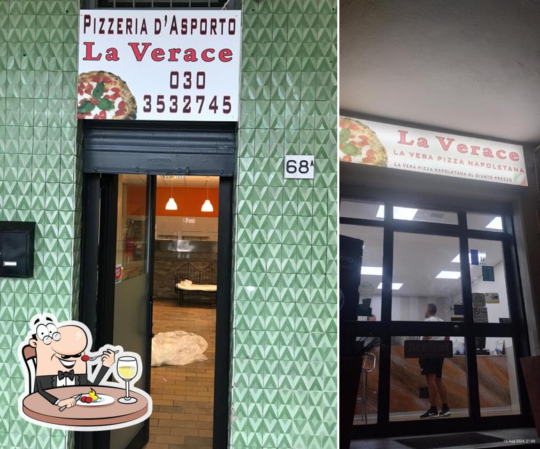Cibo al Pizzeria La Verace Brescia