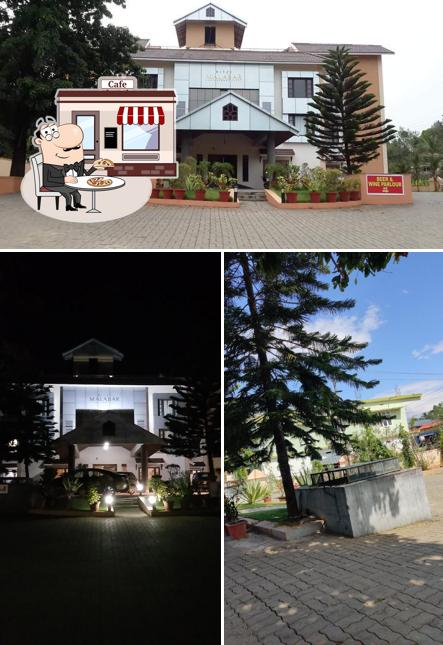 The exterior of Ritzy Malabar The Retreat Hotel