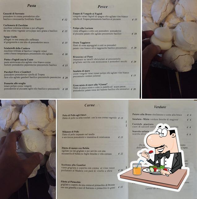 Platti al Trattoria Pizzeria S. Lucia