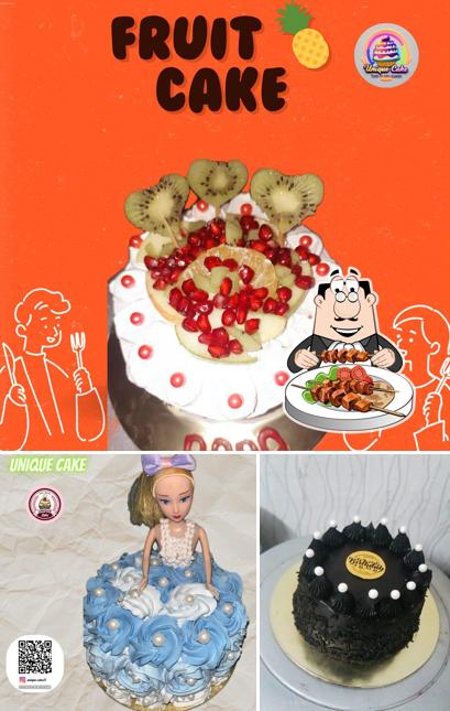 Food at Unique cake - Homemade cake