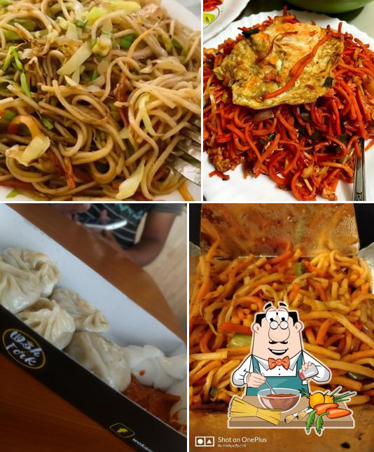 Spaghetti bolognese at Wok & Fork