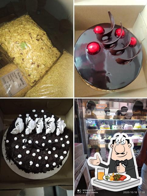 Food at purvi bakery
