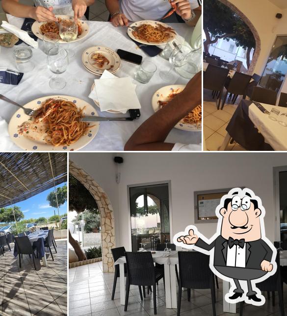 Dai un'occhiata agli interni di trattoria zia lucia