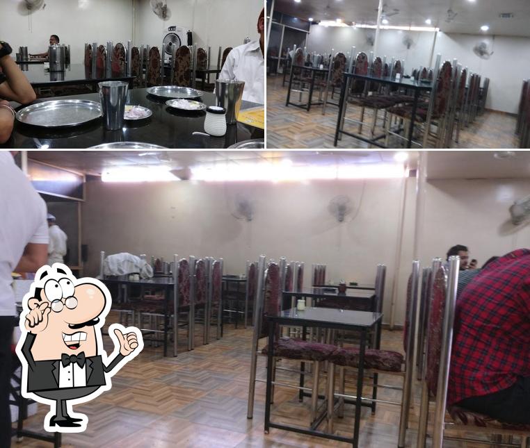 The interior of Sharma's Punjabi Dhaba