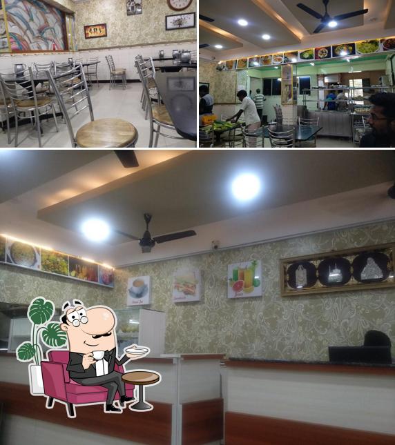 The interior of Swarna Bhavan