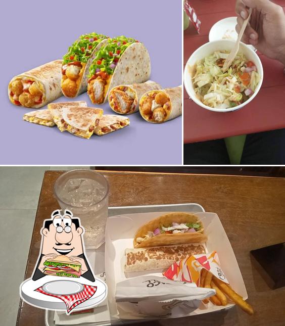 Club sandwich at Taco Bell