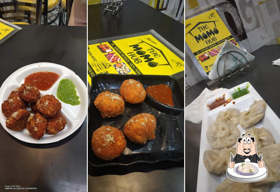 Dumplings at The Momo Hub - Best Fast Food Restaurant in Nawashahr Best Momo' s Restaurant in Nawashahr