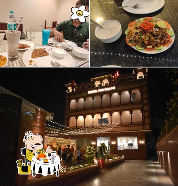 Food at The Vibes Restaurant and Lounge