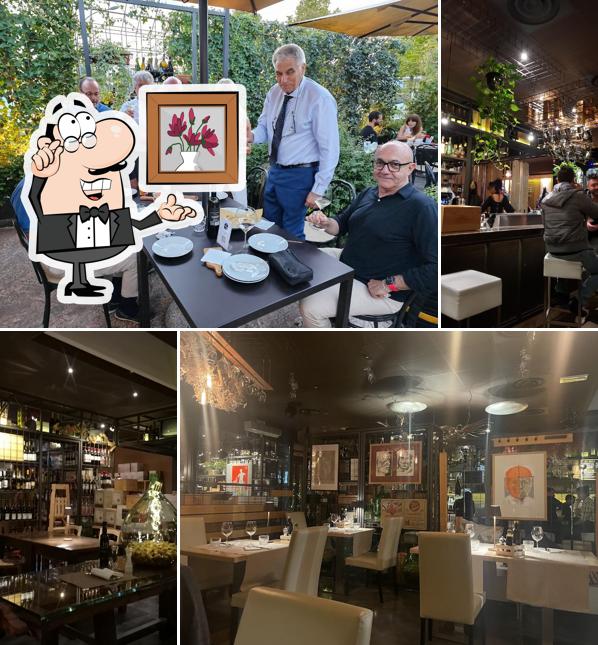 Gli interni di BASTIAN OSTERIA