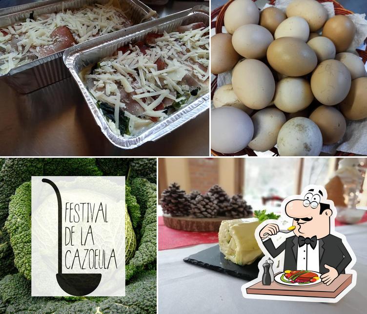 Platti al Agriturismo Shakei