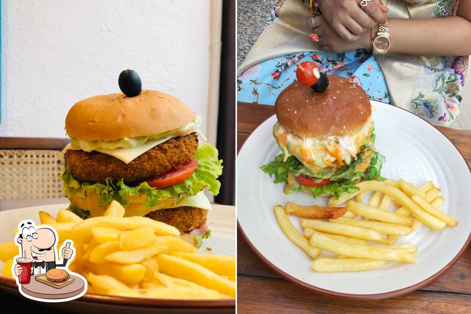 BaariCafe’s burgers will suit a variety of tastes