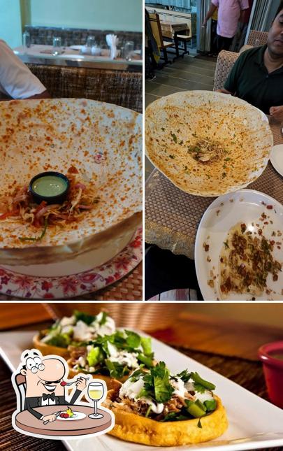 Food at Hotel Royal Palace restaurant