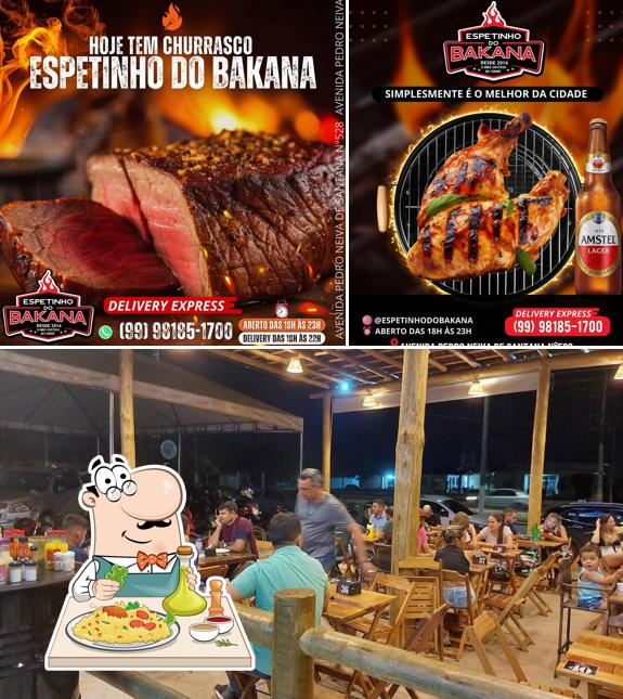 Costeletas de porco em Espetinho do Bakana