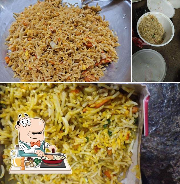 Fried rice at Nawab e Biryani