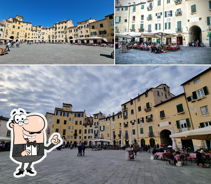 Goditi la vista dagli esterni di Old Charlie Lucca