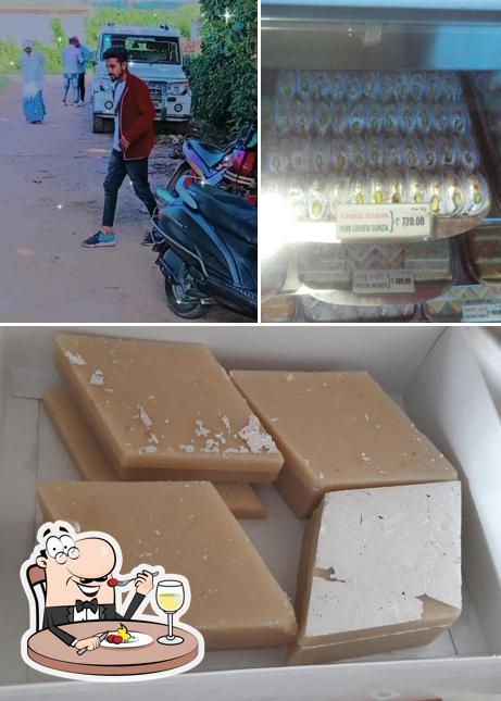 Check out the picture showing food and exterior at Parimala Sweets