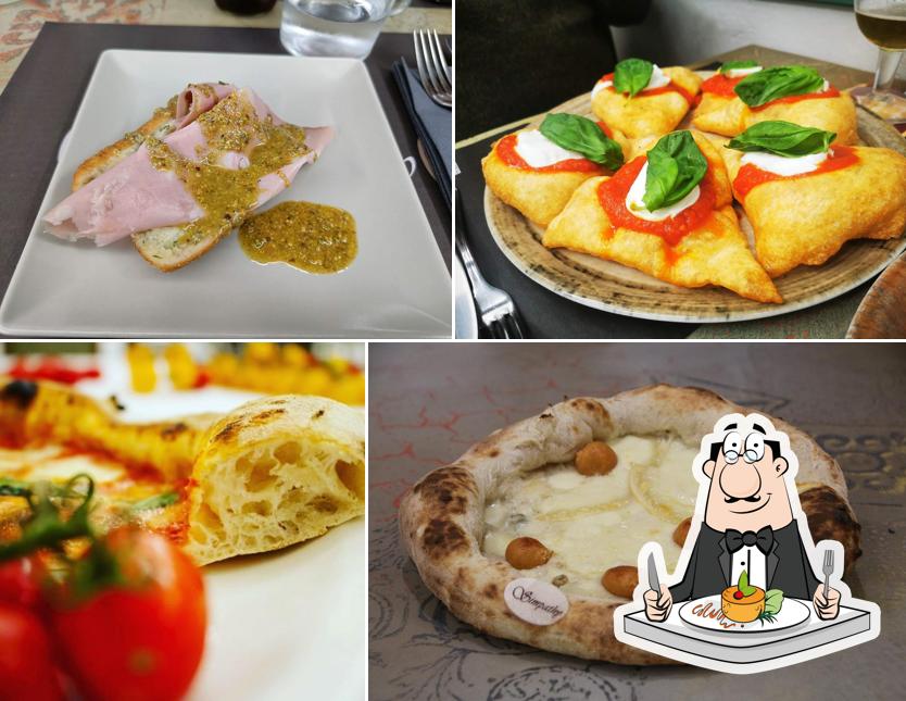 Platti al Pizzeria Simpathy