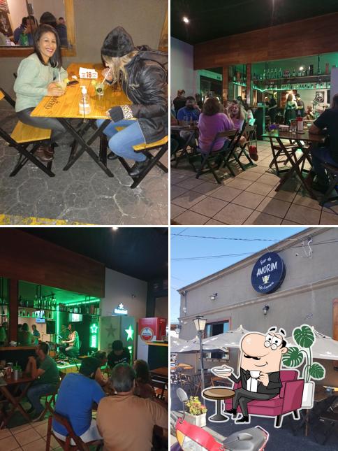 O interior do Bar do Amorim - Marília/SP