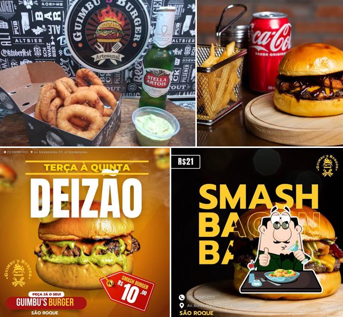 Comida em Guimbu's Burger