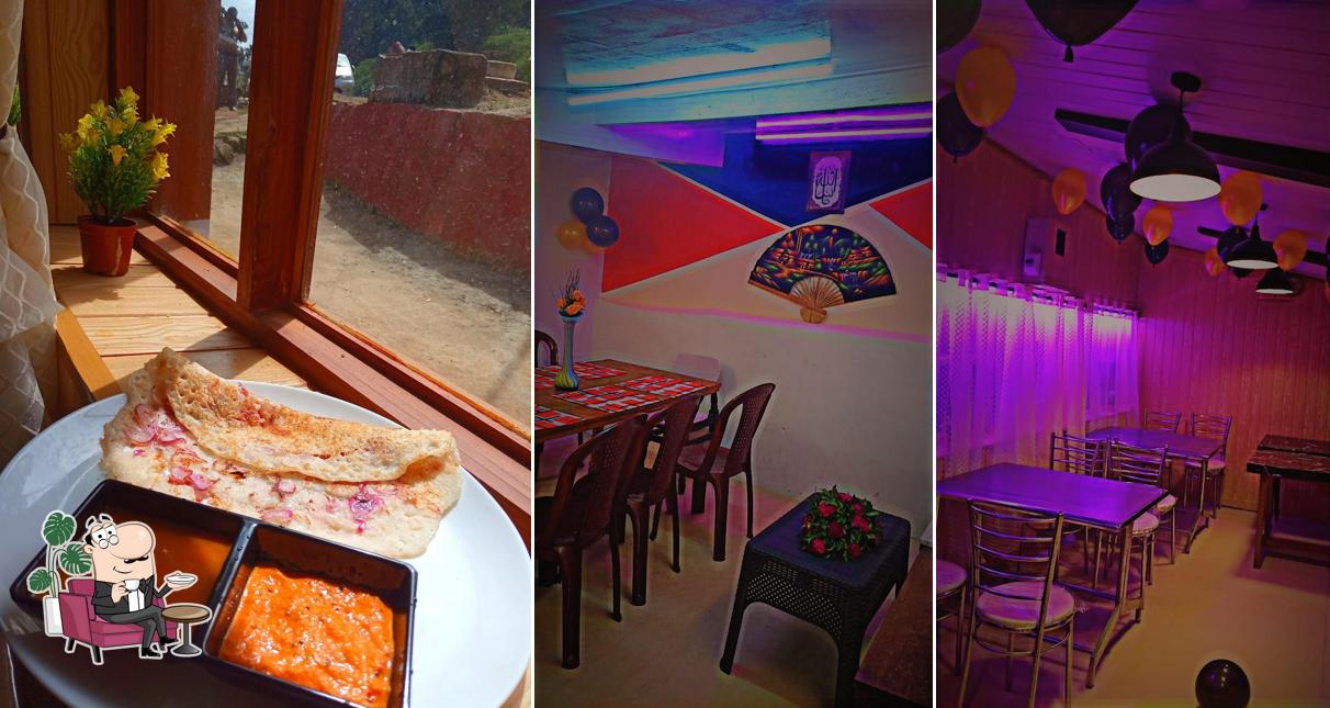 The interior of HFC: Highway Food Corner