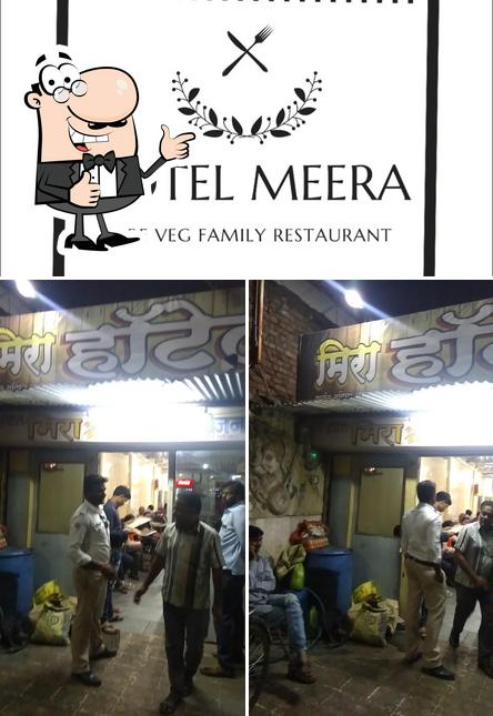 See the pic of Hotel Meera