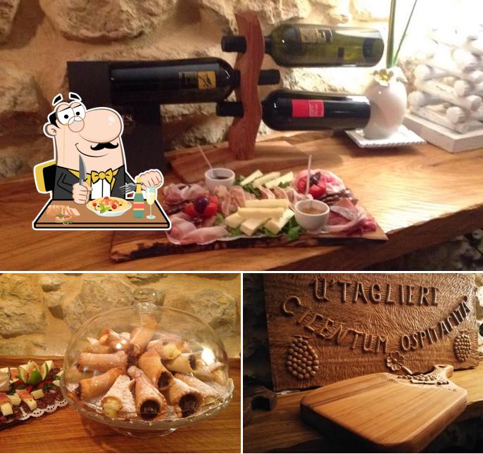 Dai un’occhiata alla foto che presenta la cibo e vino di Locanda Cilentana u'Tagliere