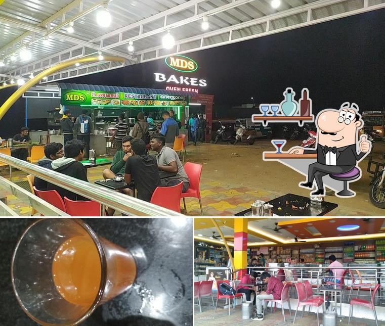 Check out the image depicting interior and food at VMK Bakes