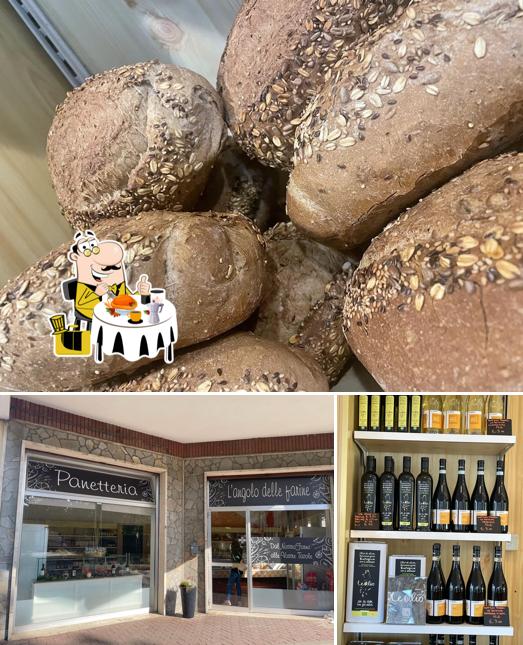 Cibo al Panetteria l’angolo delle farine