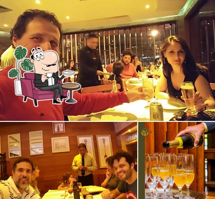 Veja imagens do interior do Cugine Restaurante