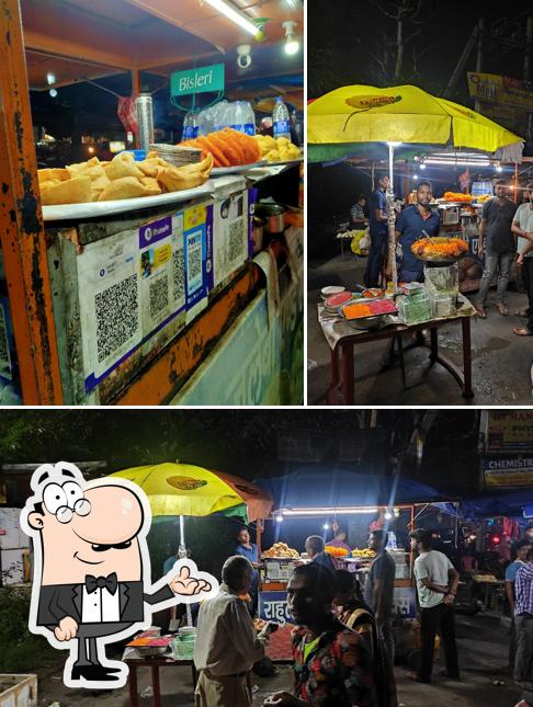 The interior of Rahul Jalebi Stall