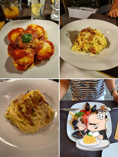 Spaghetti alla carbonara al RistoBar Diana