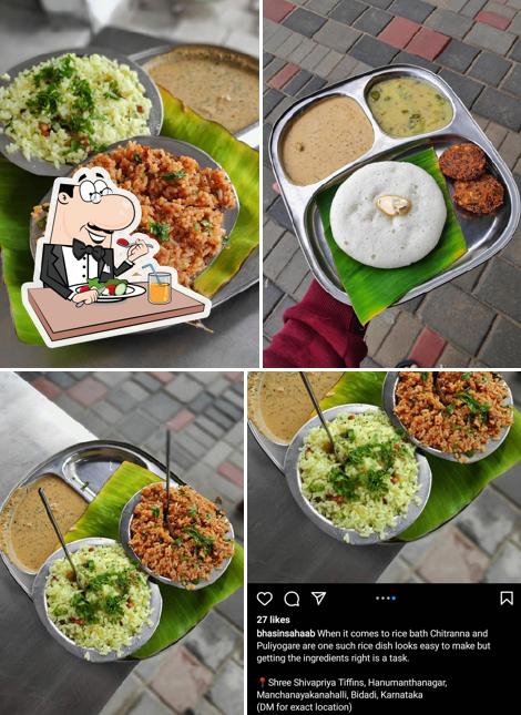 Food at Sri Shivapriya Tiffanies Kiranbr