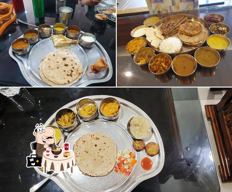 Meals at The Rasoi Veg Thali