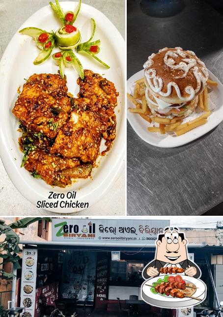 Among different things one can find food and exterior at Zero Oil Biryani
