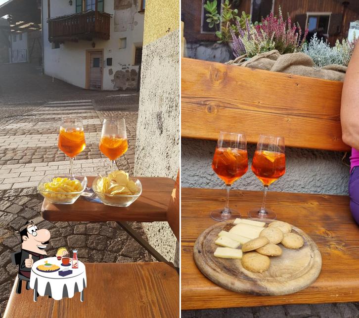 Piatto di formaggi al bar el drago
