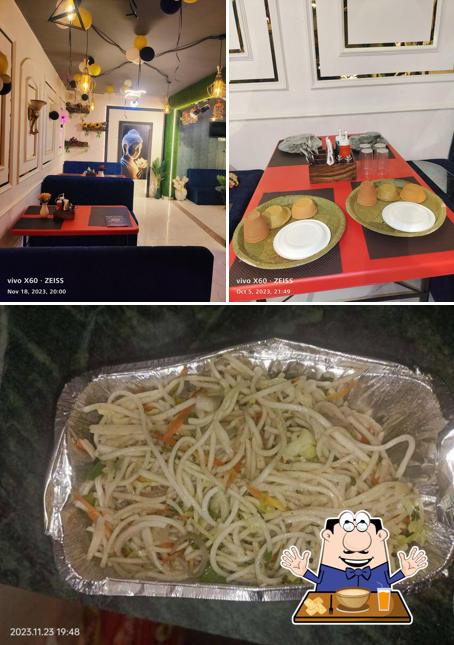 The restaurant's food and interior