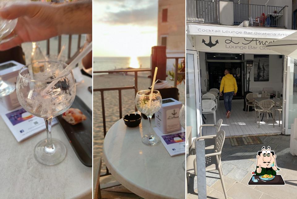 Platti al Bar Gelateria l'ancora