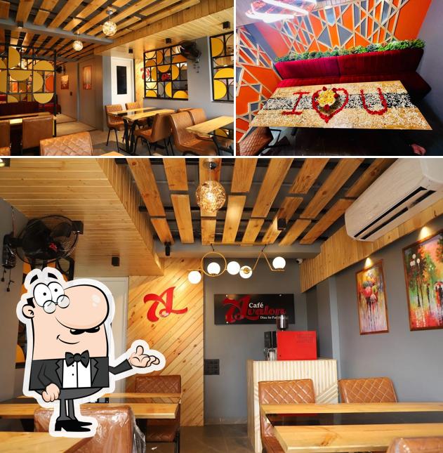 The interior of Cafe Avalon - Fast Food & Best Family Restaurant, Coffee Shop In Sambhaji Nagar